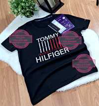 Koszulka męska Tommy Hilfiger czarna Premium M XXL