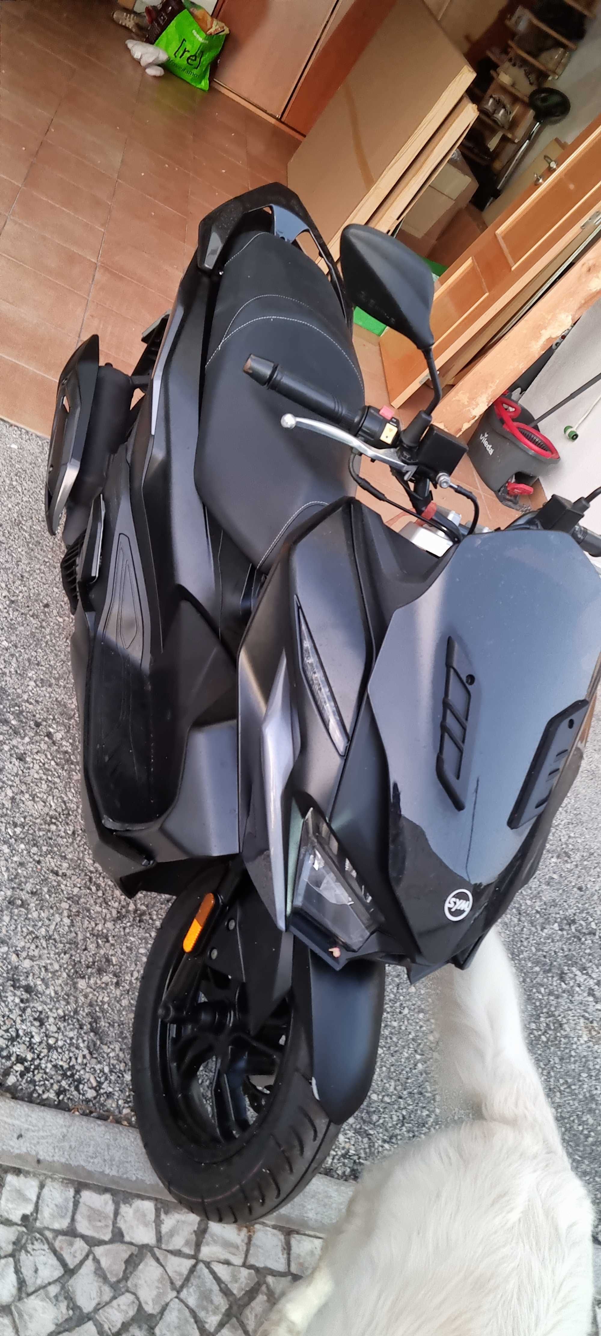 Mota 125 Sym Jet X preta