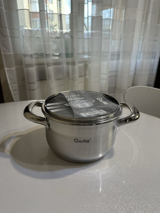 Кастрюля нержавійка 2,6 л ,3,6 л