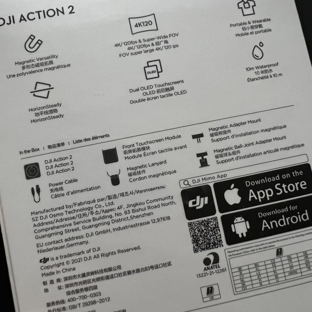 Экшн-камера DJI Action 2 Dual-Screen Combo