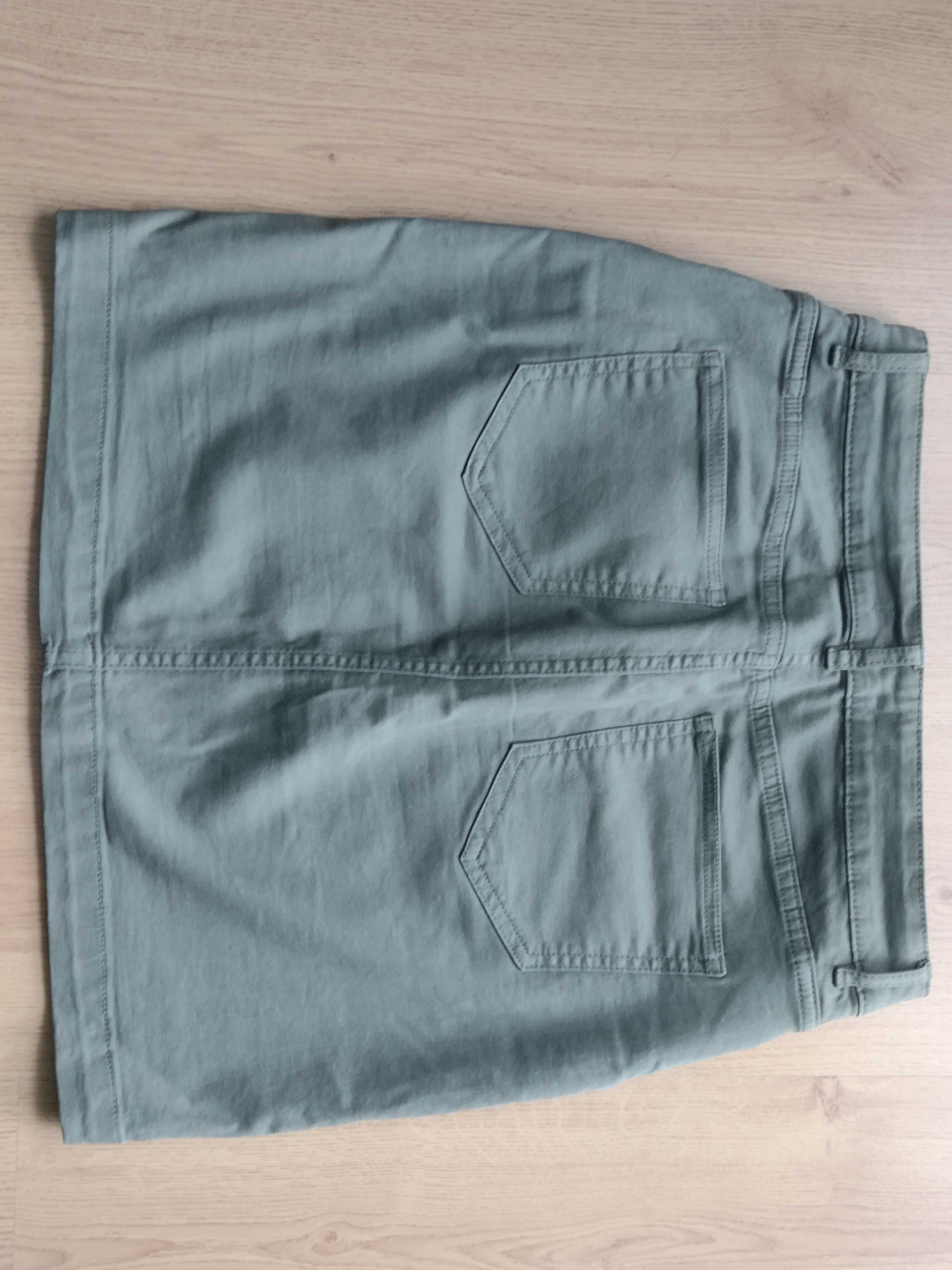Spódnica Reserved w kolorze khaki rozm. 38