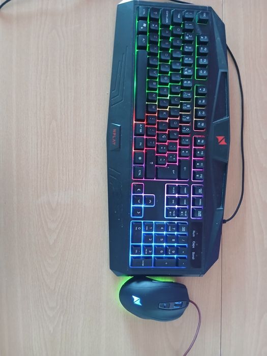 Teclado Gaming NPLAY Control 3.0.   &  Rato Gaming NPLAY AIM 9.0.