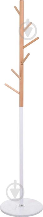 Вішак-стійка для одягу CNA1906 370х370х1710,5 мм білий/бук