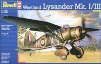 Revell 1/32 Westland Lysander Kit Modelismo Aviação Novo
