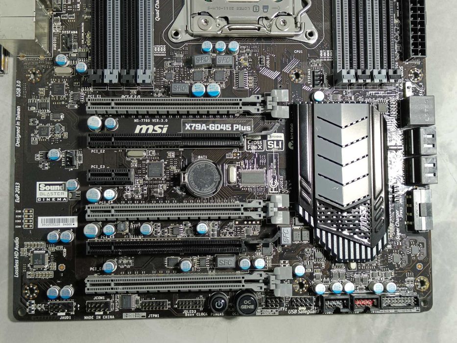 ТОПОВИЙ КОМПЛЕКТ MSI X79A-GD45 Plus + проц Intel Core i7-3830K LGA2011