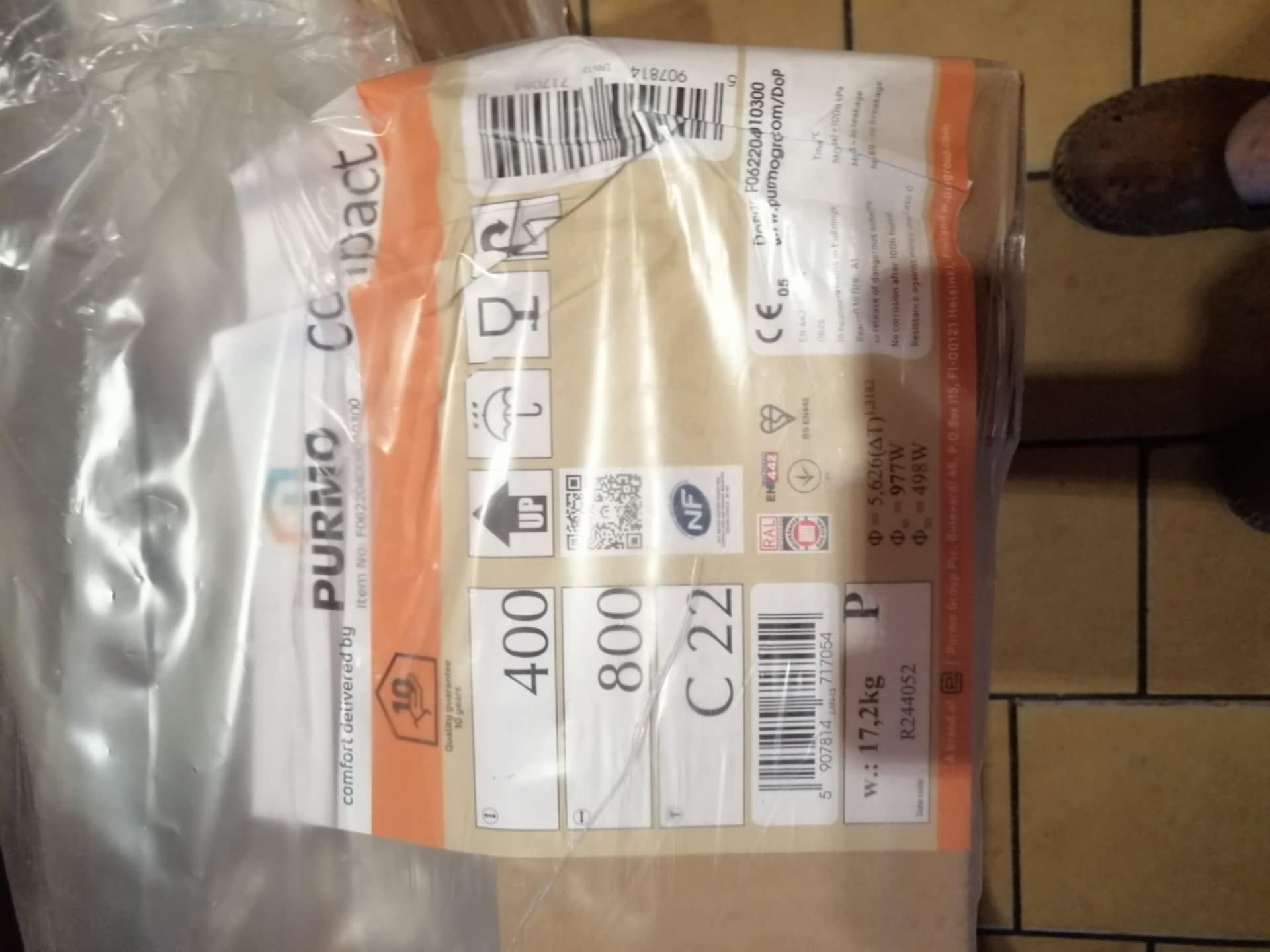 Nowy grzejnik Purmo C22 400x800