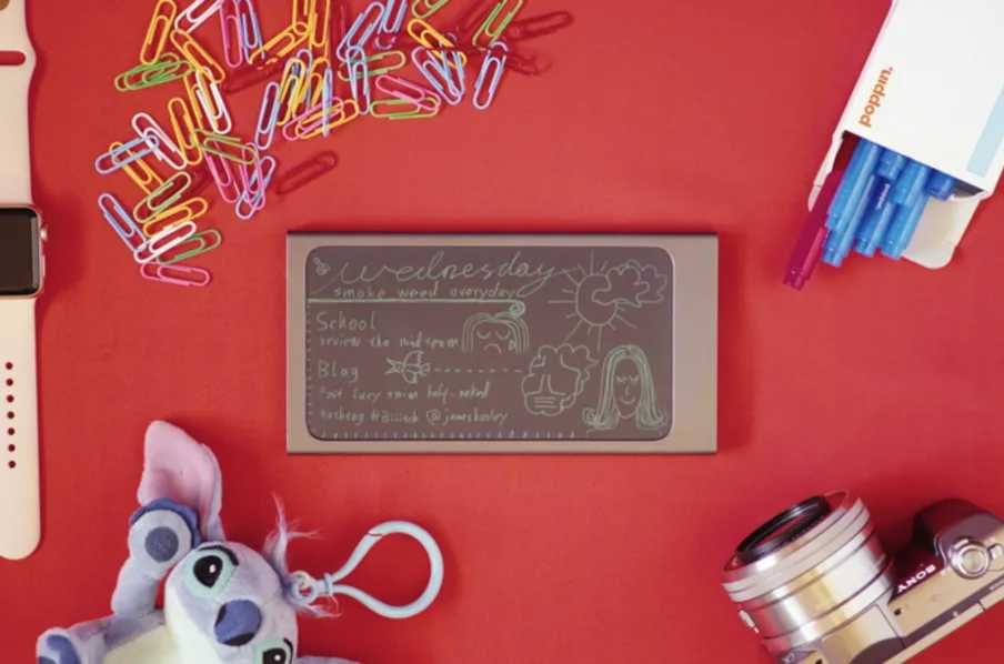 Memomate 3-in-1 E-Writer Tablet Power Bank & Wireless Charger