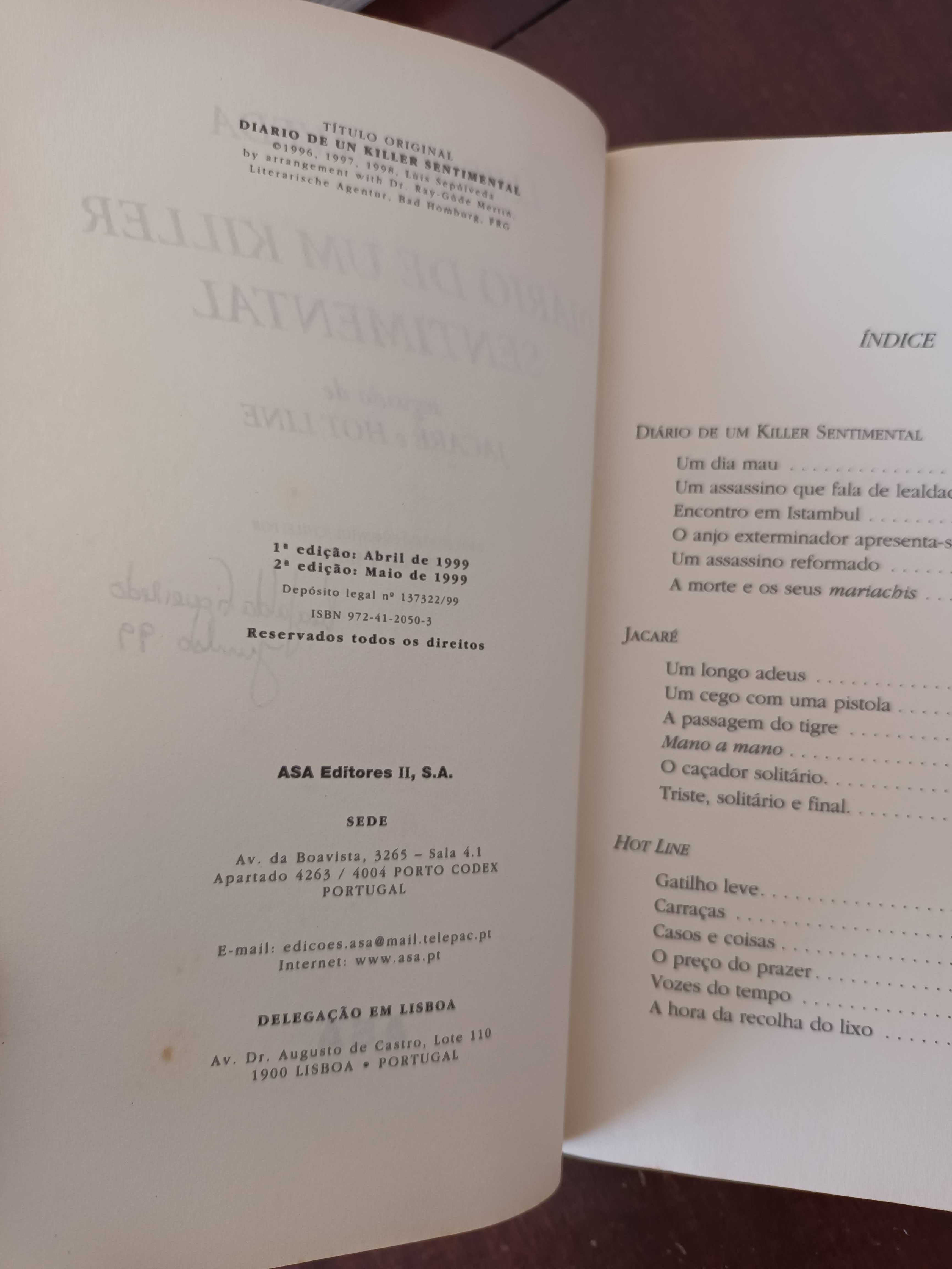 Luís Sepulveda, Graham Greene, Pennac e Modiano