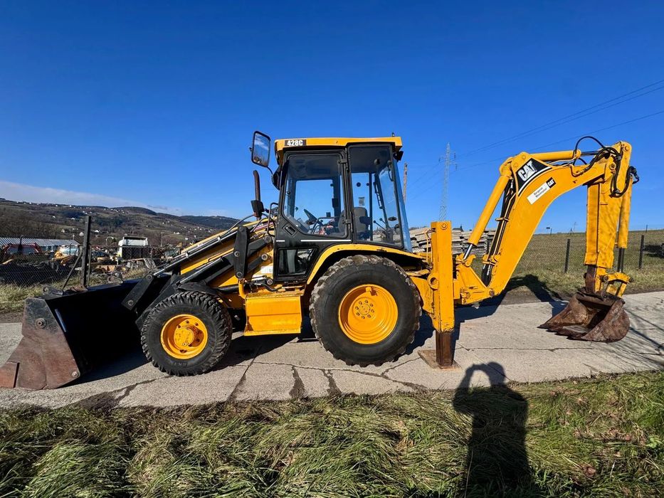 Caterpillar CAT 428C* KOPARKO ŁADOWARKA CATERPILLAR 428C* ZAMIANA* SKUP* FINANSOWANIE* LEASING**  Koparko Ładowarka CAT 428 C**