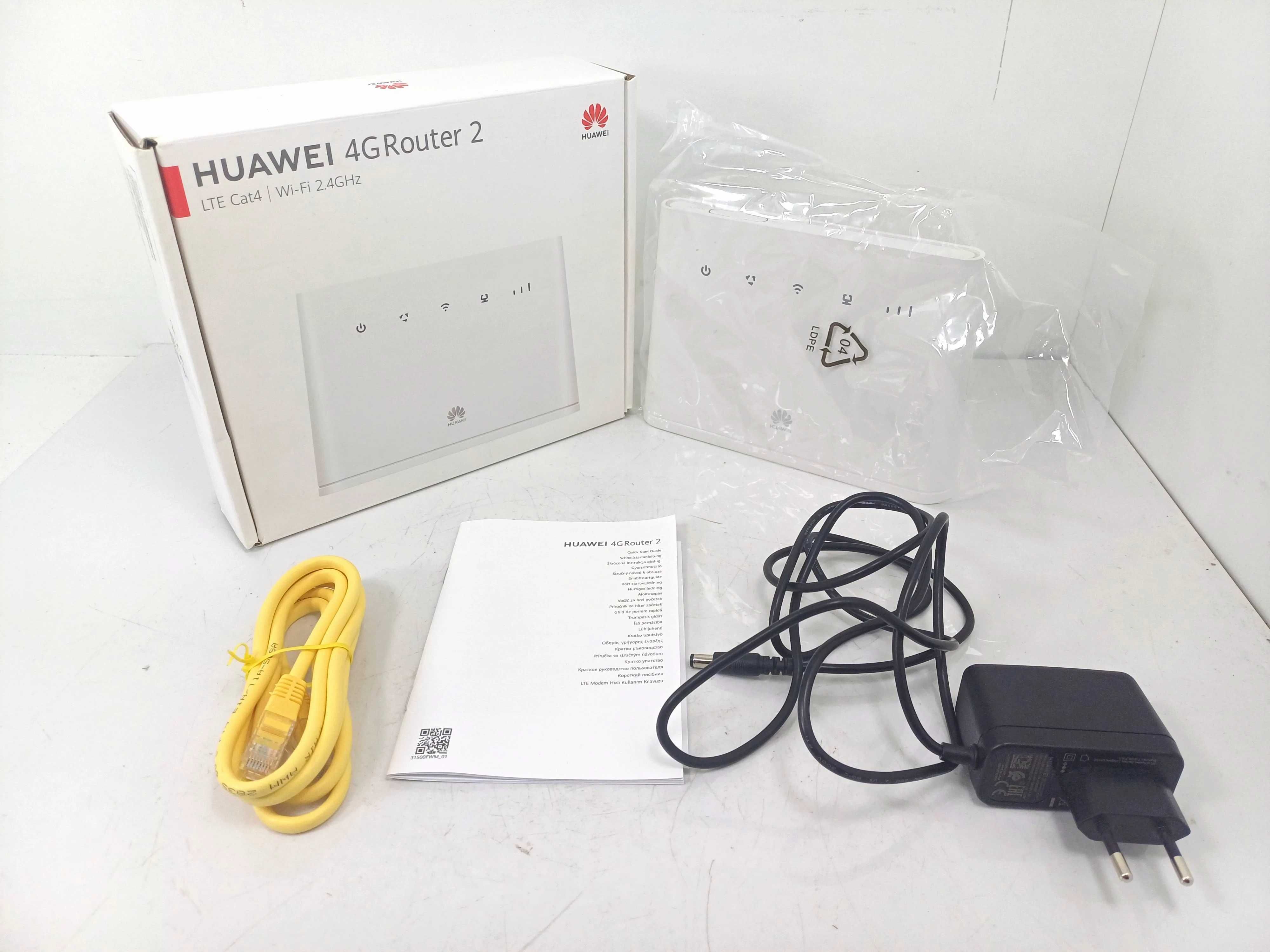 Huawei domowy modem router 4G LTE NA KARTĘ SIM KOMPLET
