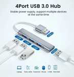 Hub USB C / USB 3  com 4 portas USB