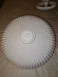 Candeeiro de gesso virgem branco