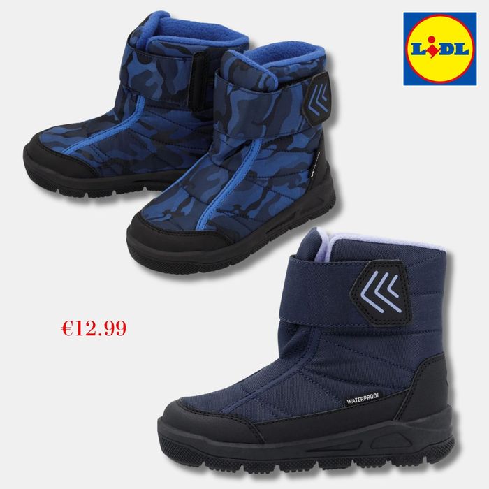 Зимне взуття для хлопчика,лідл