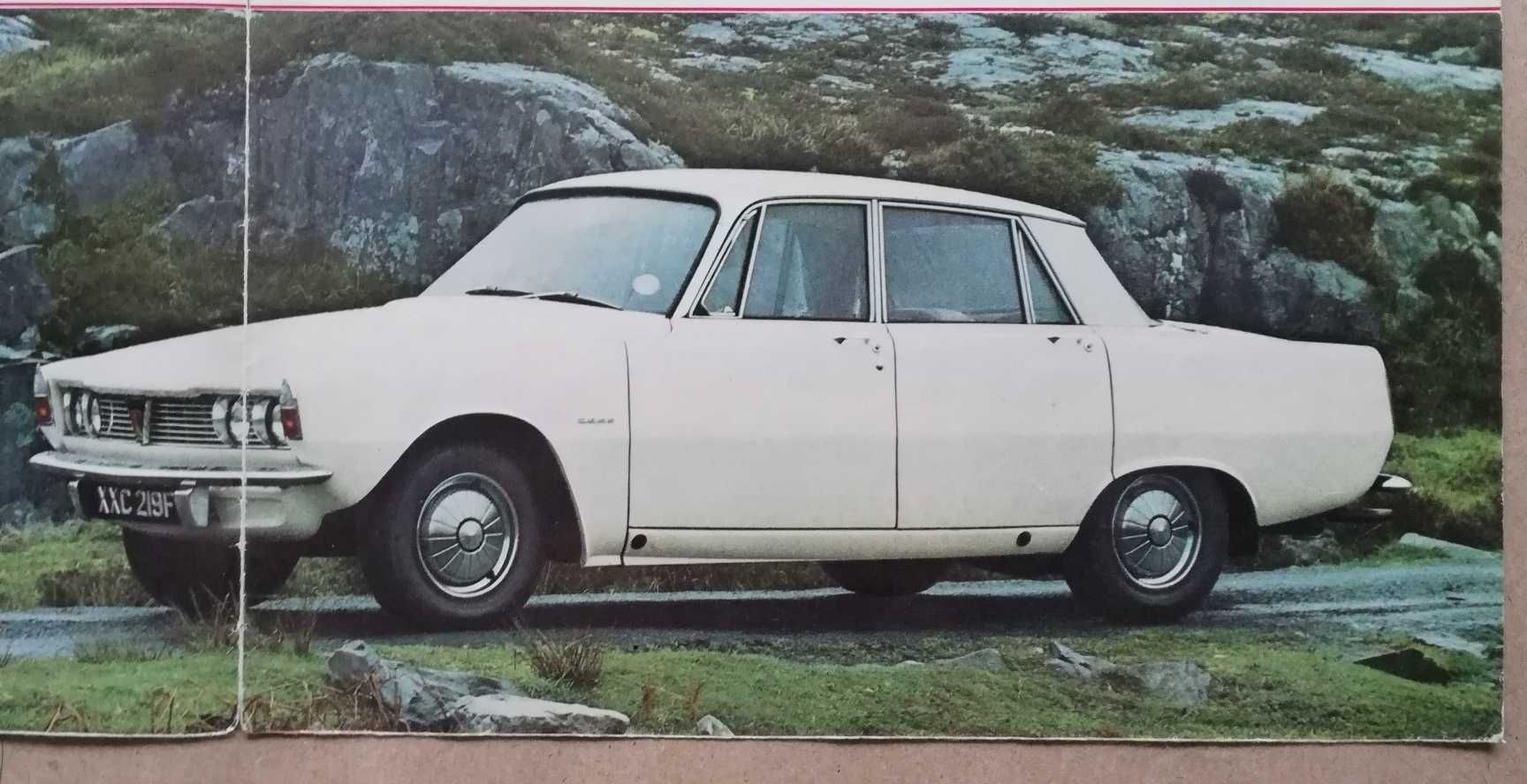 Prospekt Rover 2000 SC i TC rok 1966