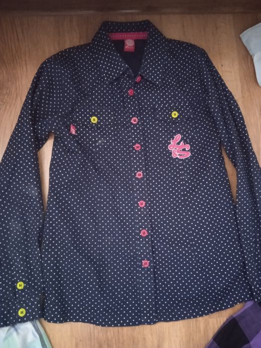 Koszula w kropki - 128