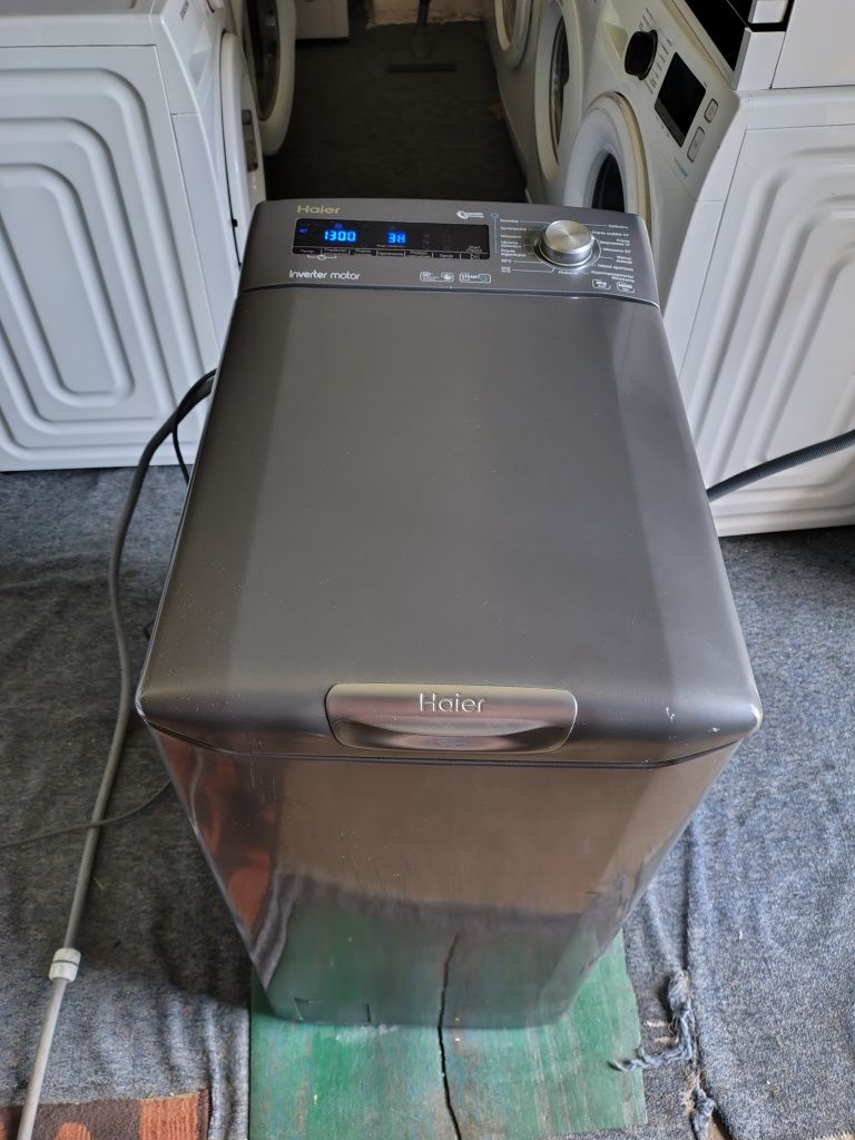 Pralka Haier srebrna AGD