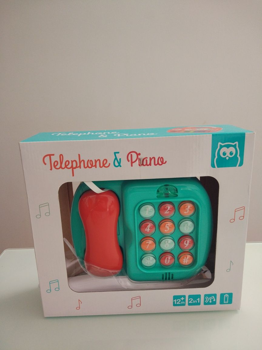 Brinquedo Telefone e Piano NOVO