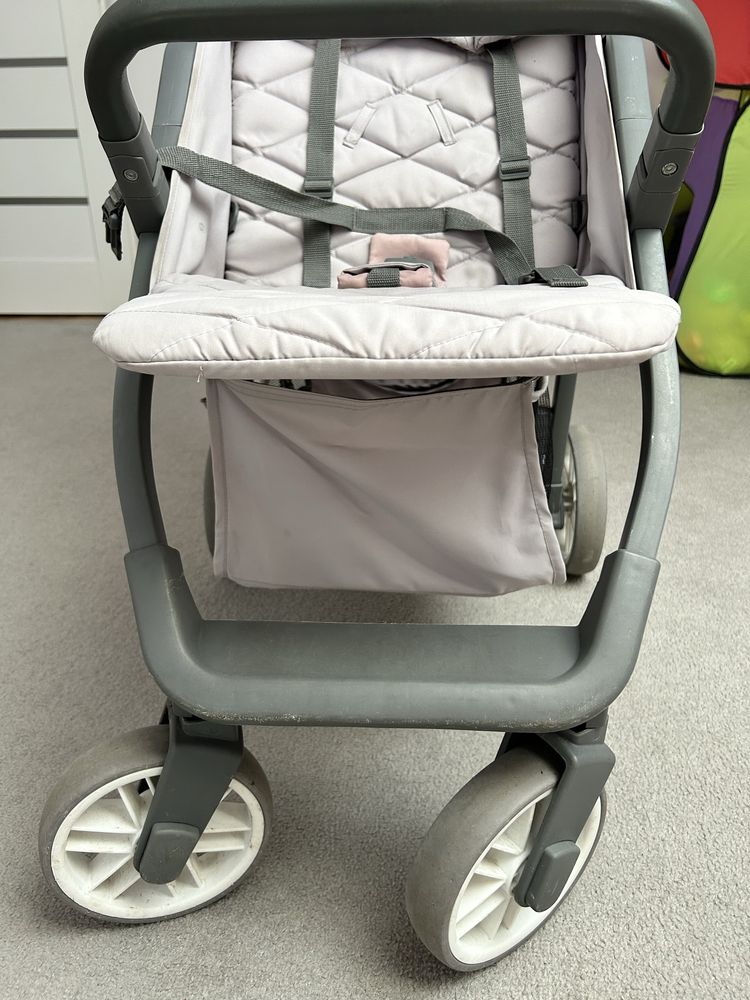 Wózek spacerowy Euro-Cart Flex różowy