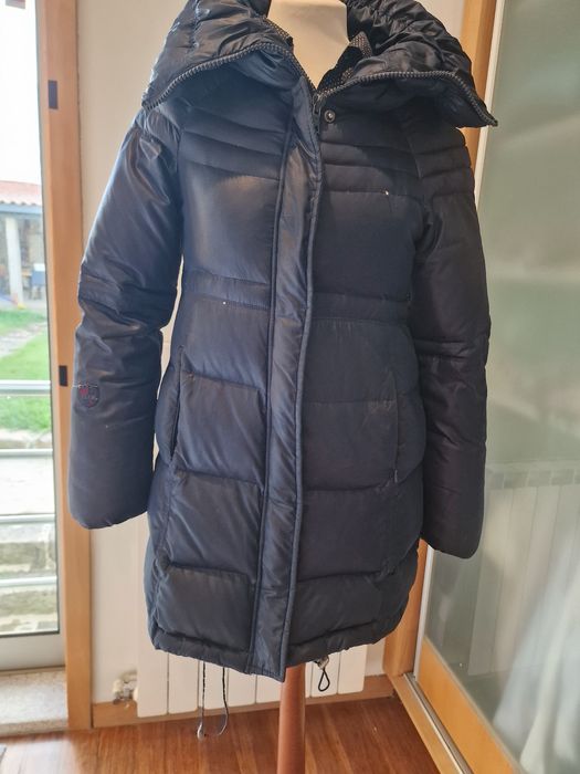 Kispo de penas  da zara azul marinho