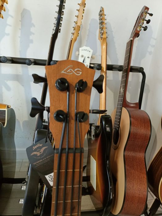 Ukulele basowe elektroakustyczne LAG TKB150CE - Nowe/Okazja/Wyprzedaż
