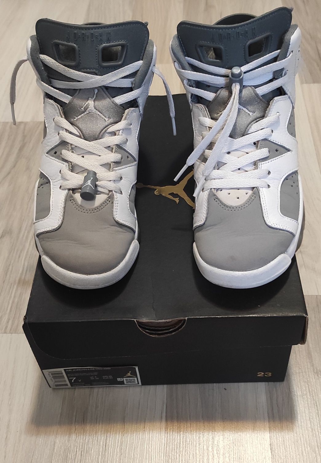 Air Jordan 6 "Cool Grey" GS (ORYGINALNE)
