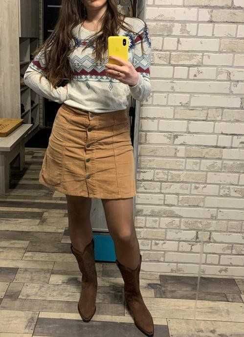 Джемпер, свитерок с ацтекским принтом