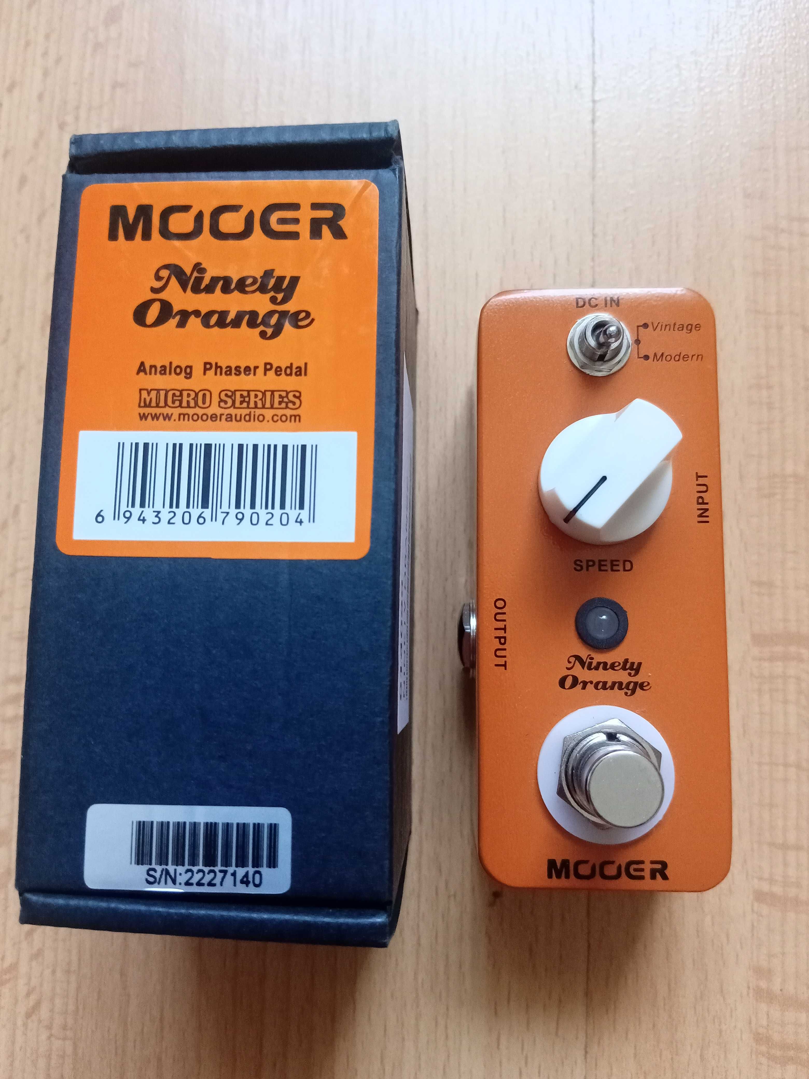 Pedal Mooer ninety orange