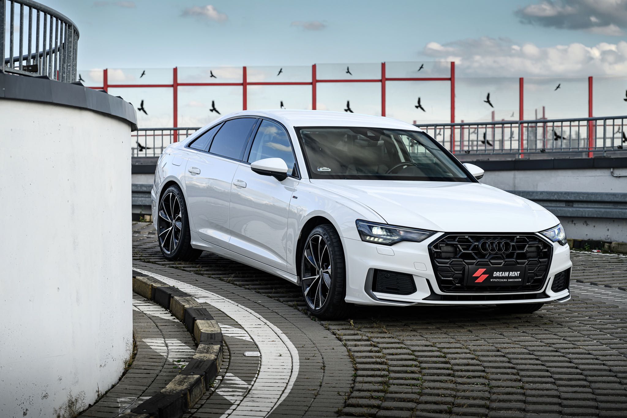 Wynajem AUDI A6 40TDI SLine wypożyczalnia samochodów lotnisko od233PLN