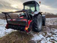 Mulczer REMET F3-200 == na zebach stałych = do zakrzaczeń MULCZER
