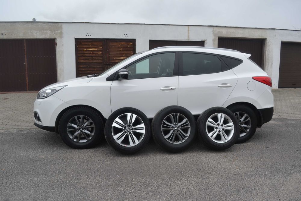 Hyundai ix35 2.0 CRDi 2014r. lift AUTOMAT napęd 4x4 skóra bezwypadkowy