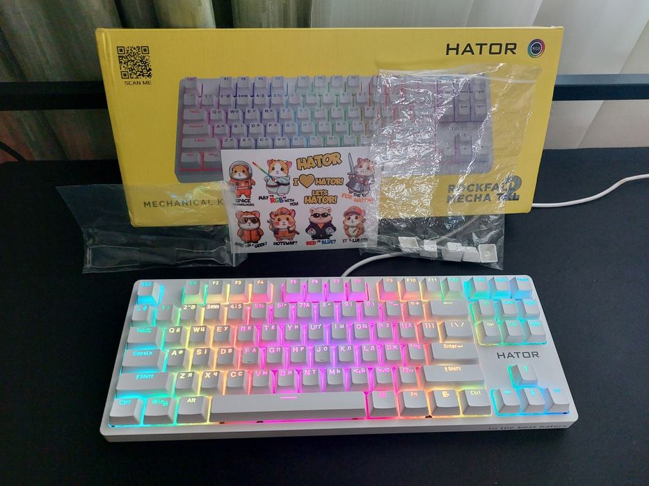 Ігрові клавіатури від HATOR!!!