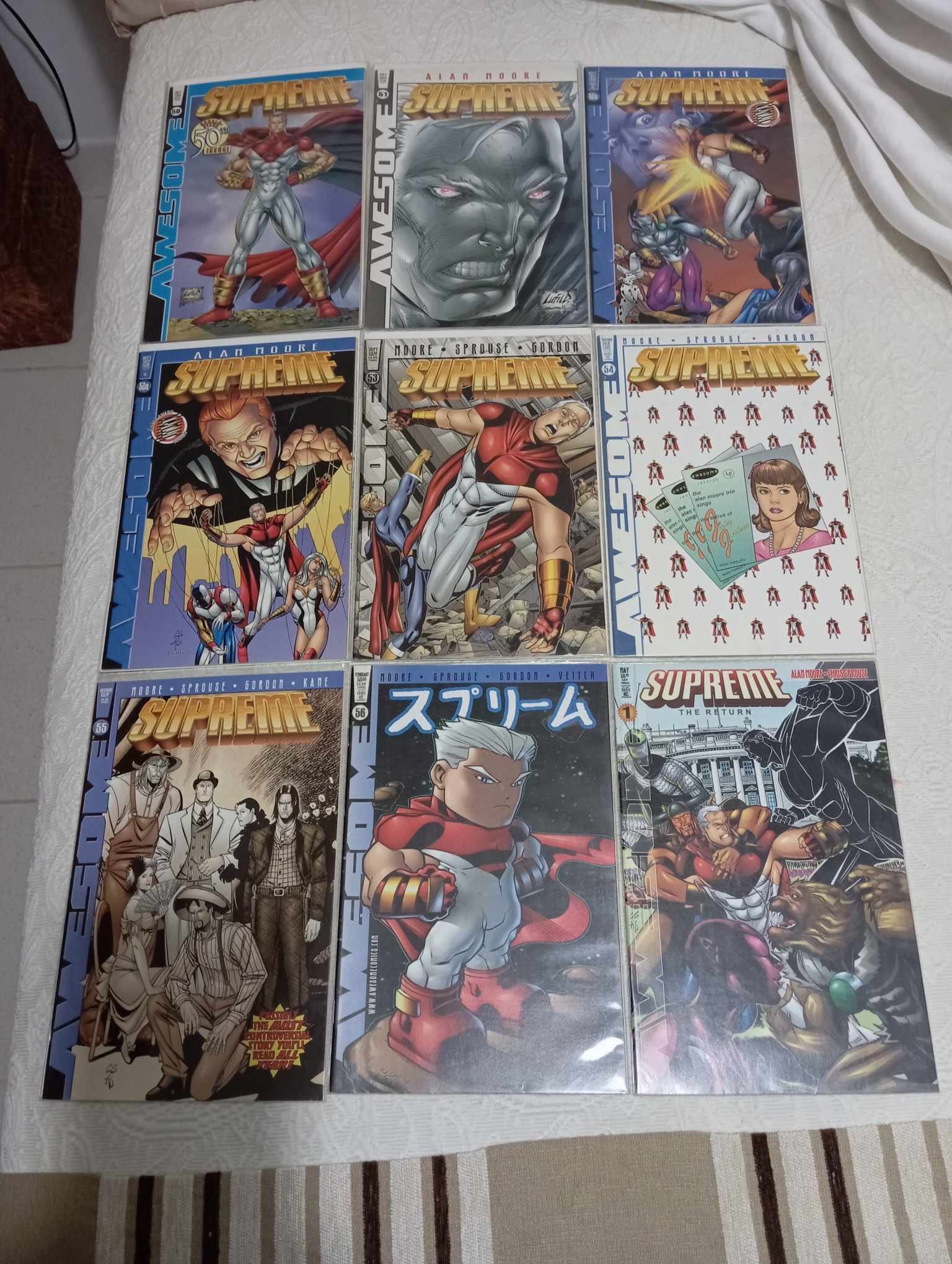 SUPREME Alan Moore Run Completo Image/ Awesome comics
