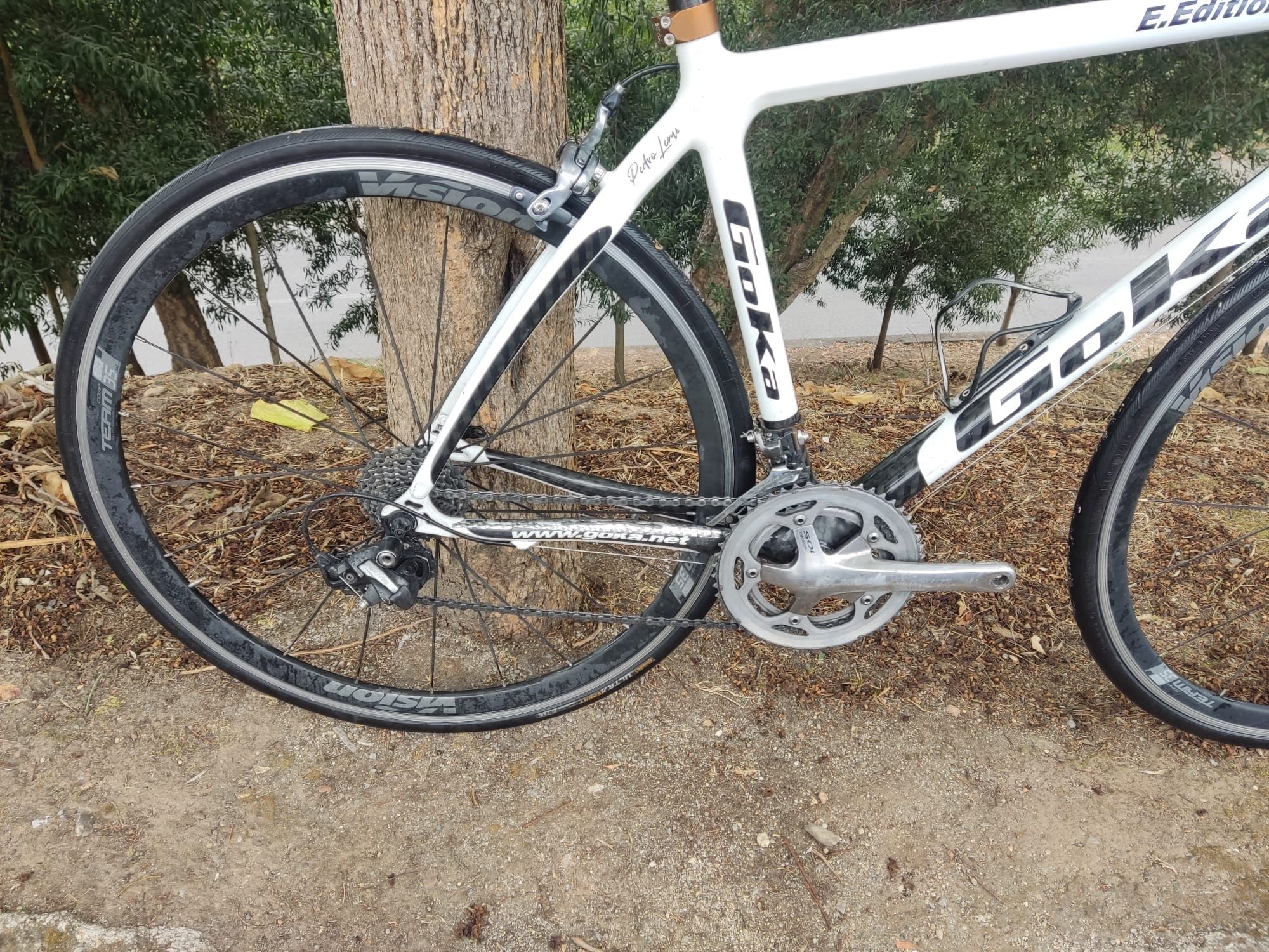 Bicicleta carbono L com ultegra