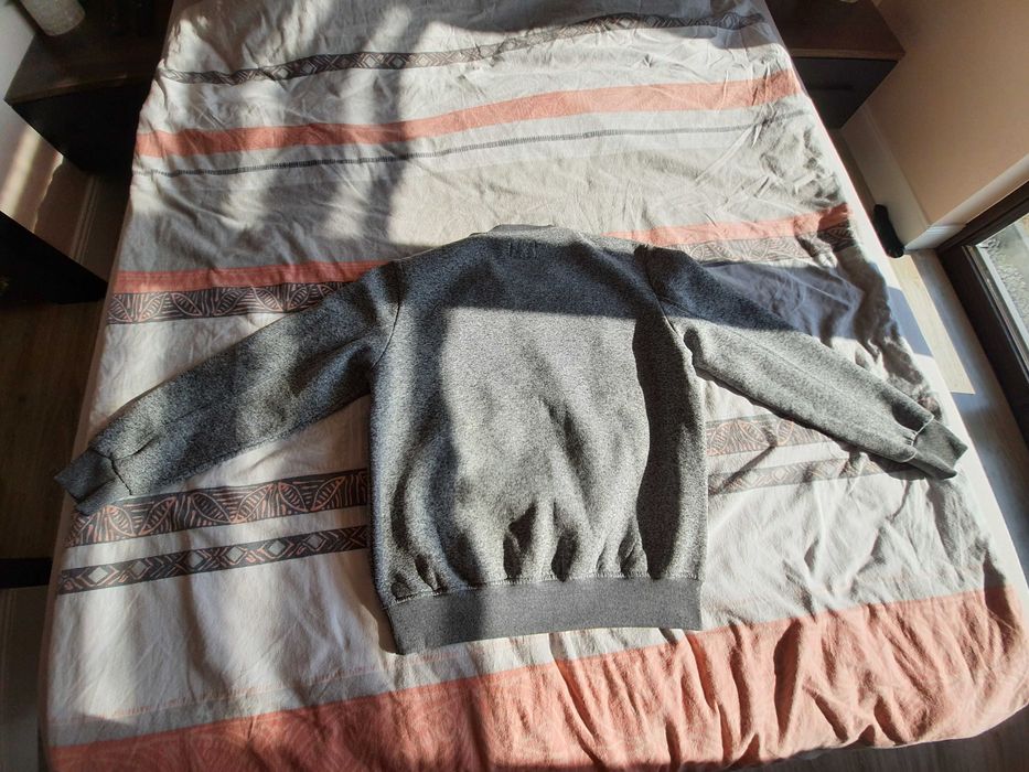 Bluza szaro-granatowa męska rozm. L