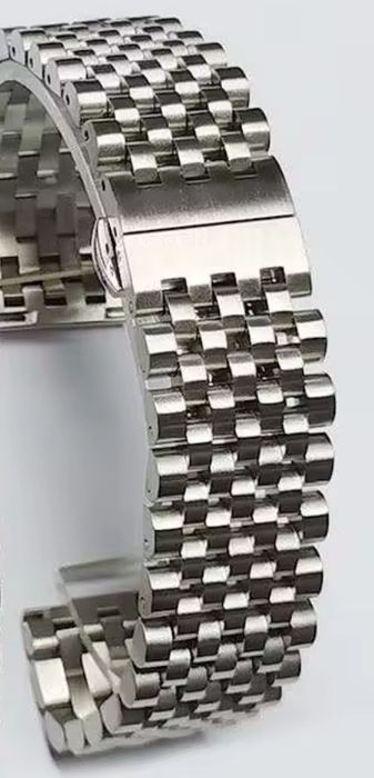 Браслет для годинника 22 мм з застібкою метелик