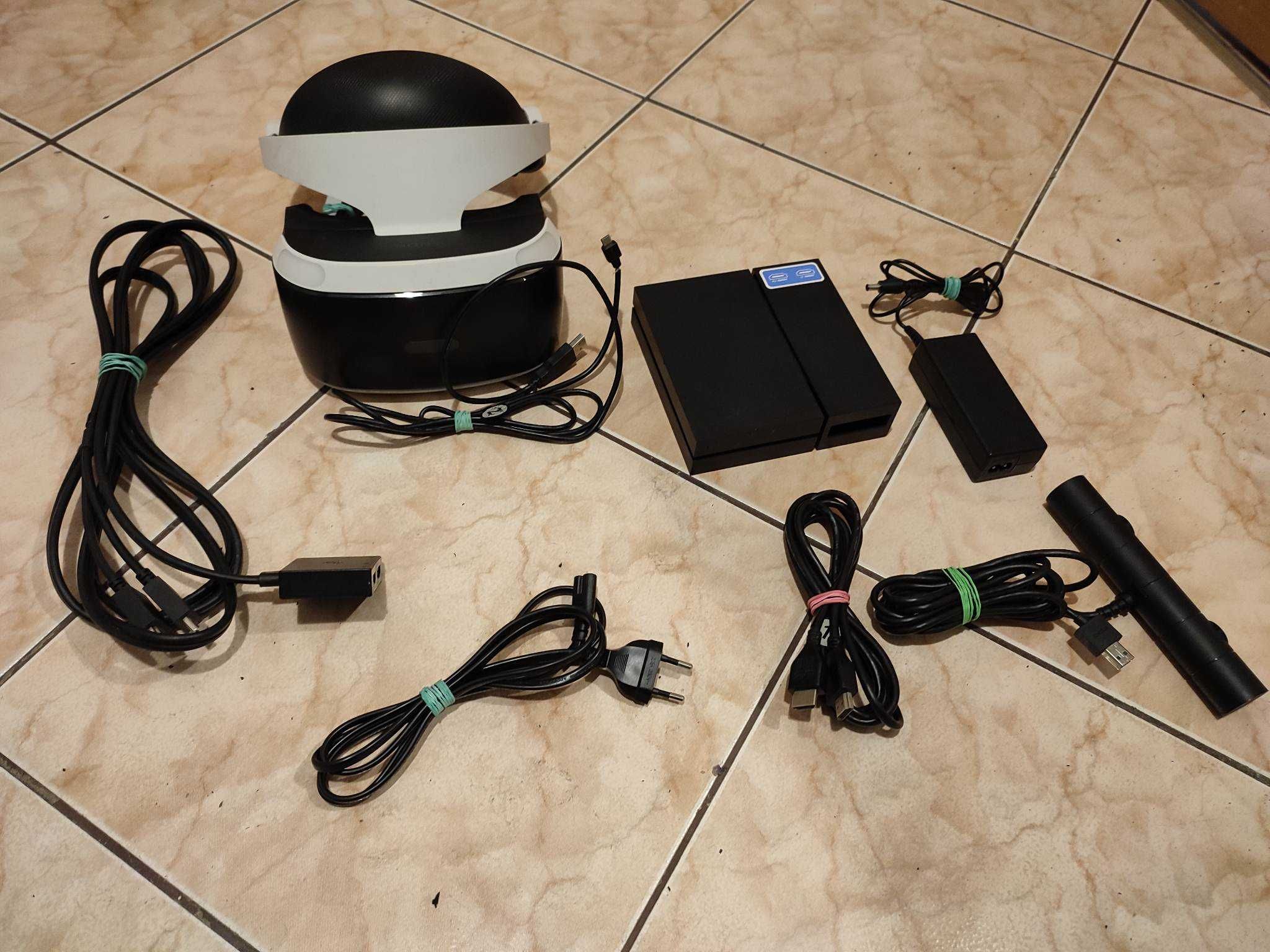 Gogle Vr do Ps4 i Ps5 aim controller, Kamera, Okulary Procesor Move x2