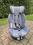 Fotelik samochodowy – obrotowy, Isofix, tyłem do 18 kg / przodem do 36