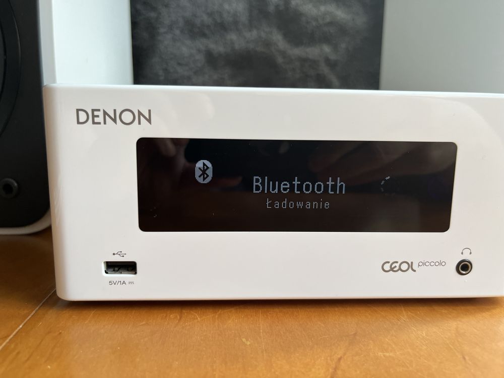 Wieza Denon ceol N4 z kolumnami Teufel Optima 20