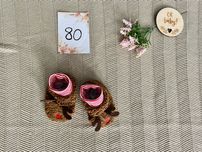 Wyprzedaż kapcie niemowlęce renifery primark 80