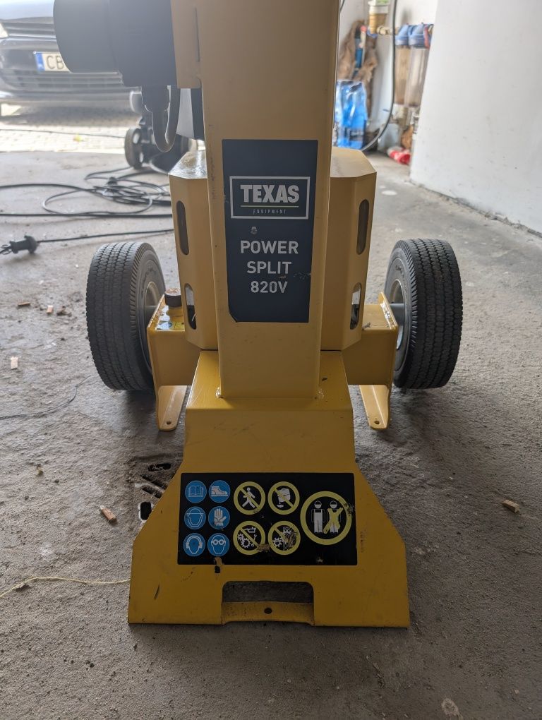 Łuparka do drewna pionowa Texas POWER SPLIT 820V 8 T 230v 8T