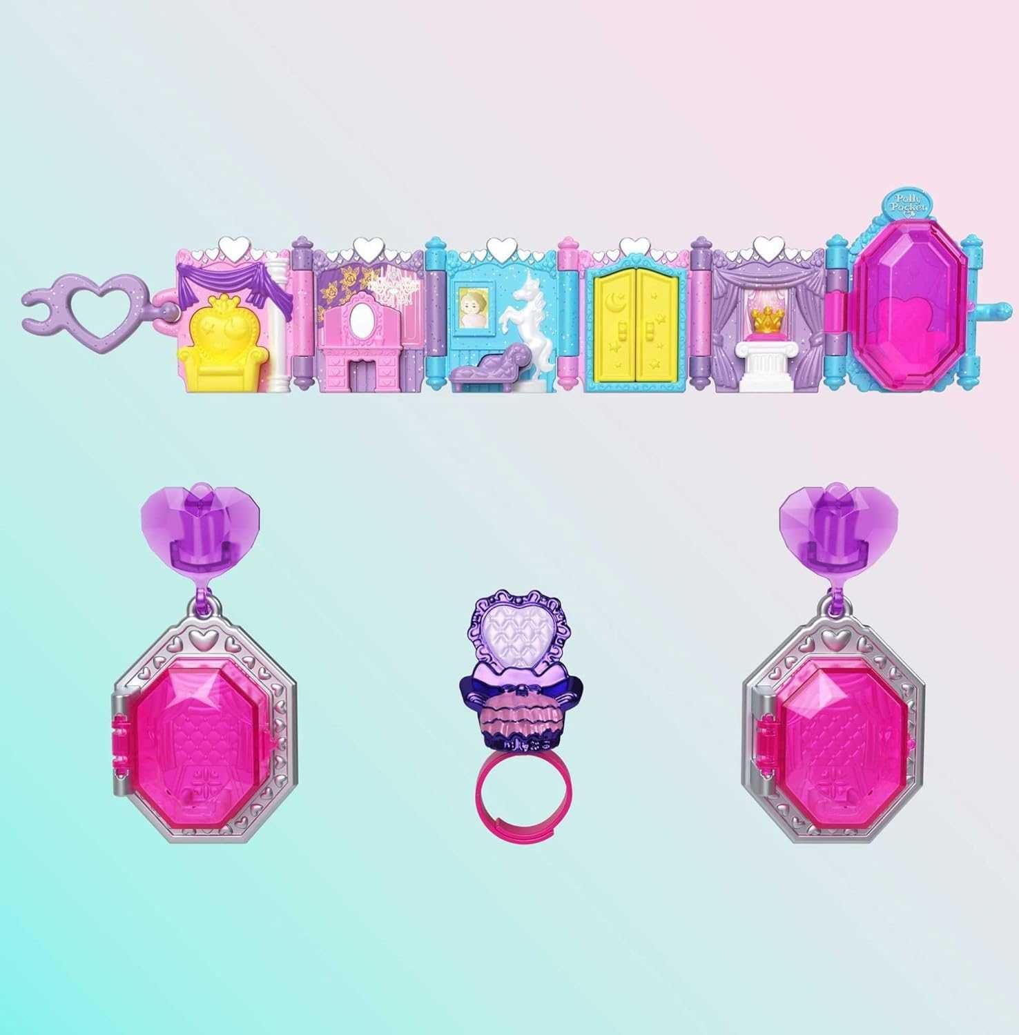 Поллі Покет Polly Pocket Keepsake Collection Royal Ball Jewelry