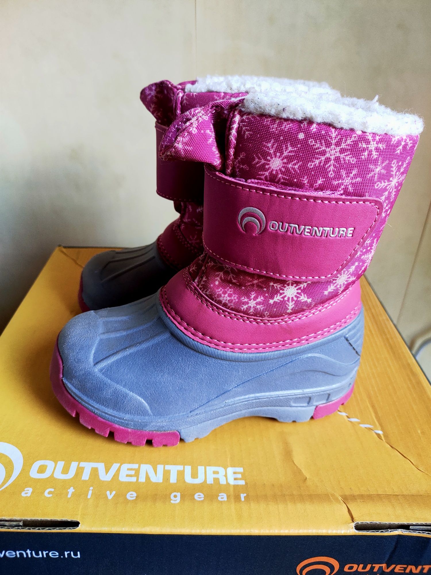 Зимние сапожки ботинки для девочки Outventure