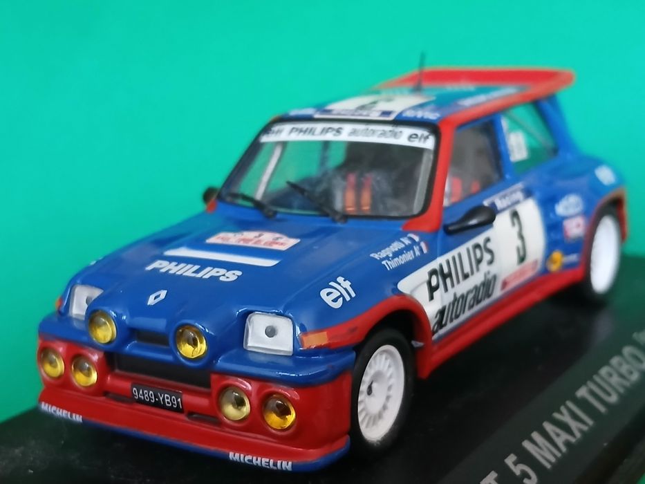 Miniaturas  1/43 Renaul de Ralies  como novos