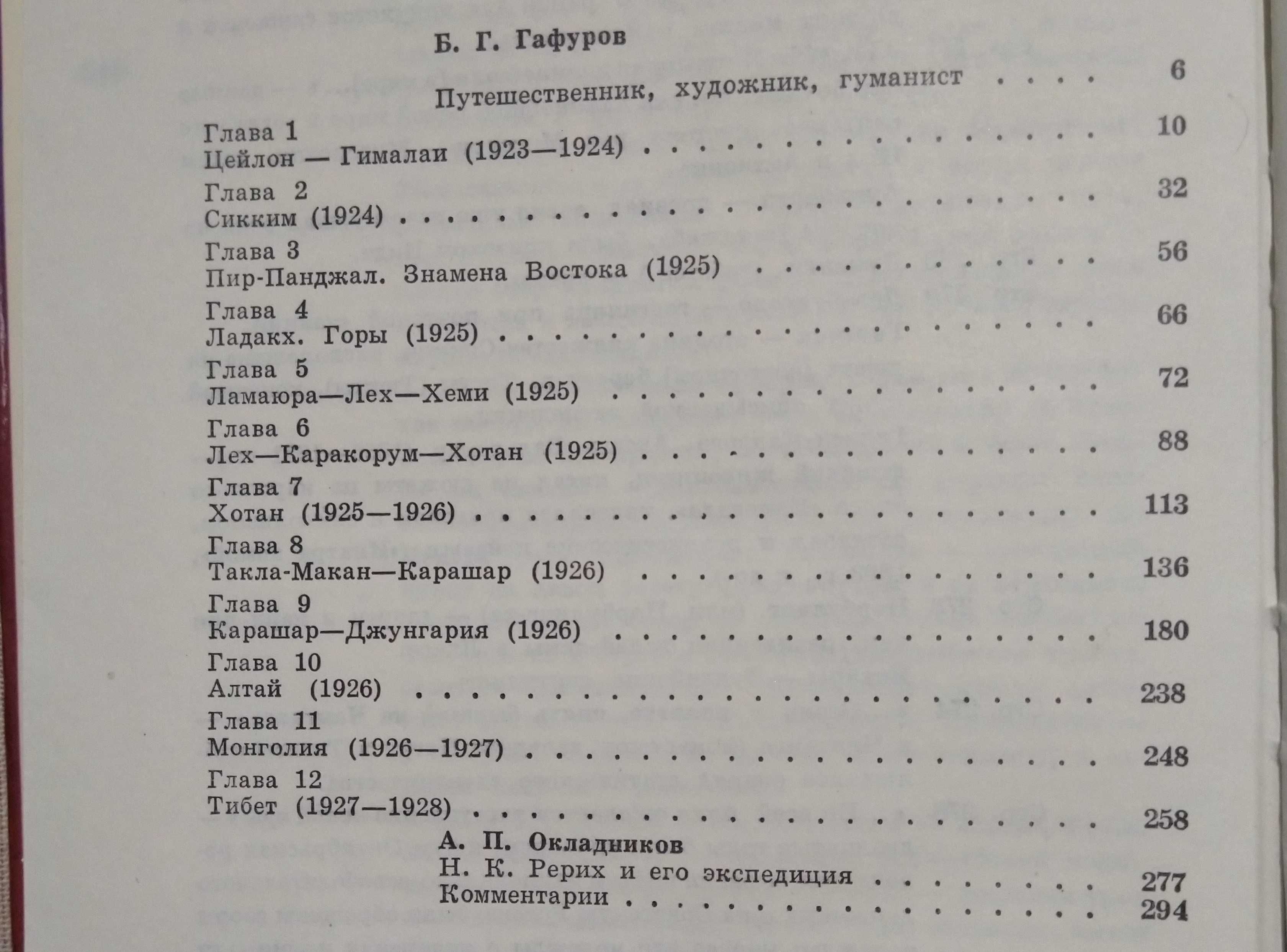О художниках Сарьян Из моей жизни, Н.Рерих Алтай-Гималаи, репродукции