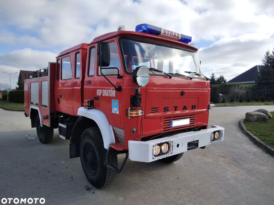 Star 744  4X4, Reduktor, 8-Osobowy,Faktura Vat 23% Straż Pożarna, 1997 Rok