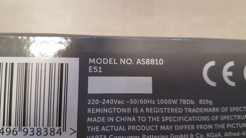 REMINGTON Lokówko Suszarka AS8810