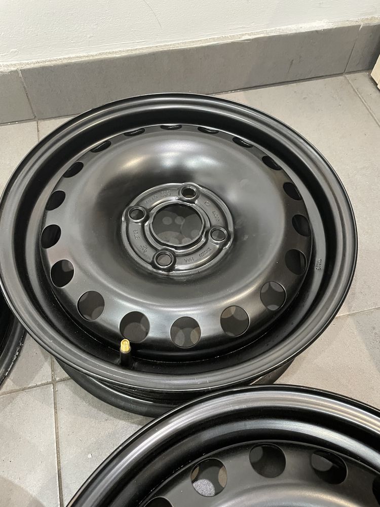 Felgi stalowe VW 14” 4x100 Nowe