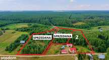 Urokliwa działka w Puszczy Augustowskiej - Zelwa