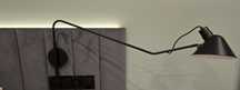 Lampa Drago Wall BK