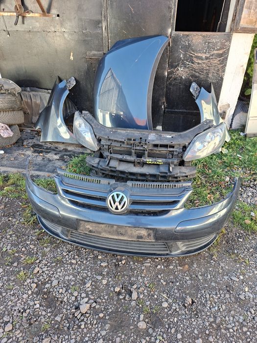 Volkswagen Golf plus V 5 przód zderzak  maska błotniki lampy Pas LC5F